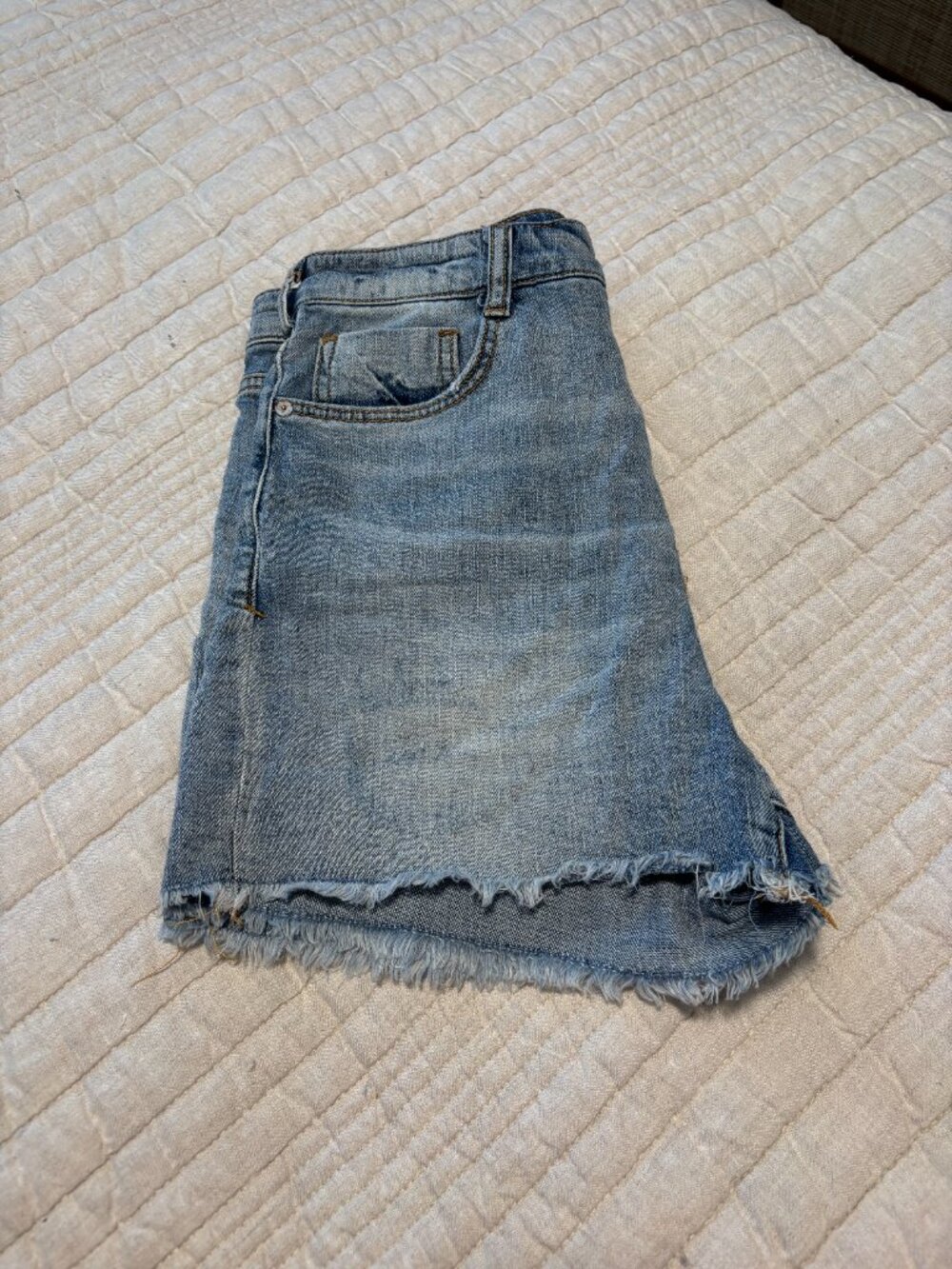 Anthropologie Pilcro High-Rise Denim Shorts, Size 27 - Picture 5 of 14